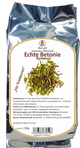 Betonienkraut - (Betonica officinalis, Echte Betonie) - 50g