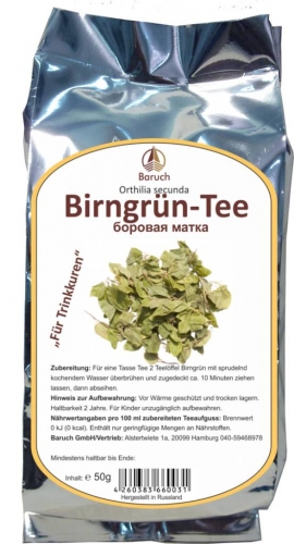 Birngrn - (Orthilia secunda, Nickendes Wintergrn, Einseitswendiges Wintergrn) - 50g