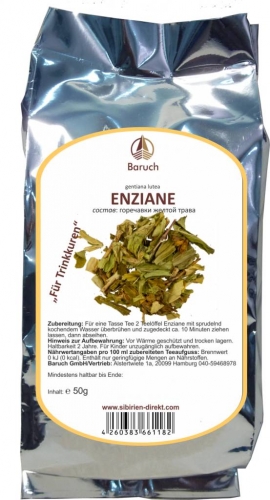 Enziane - (Gentiana lutea) - 50g