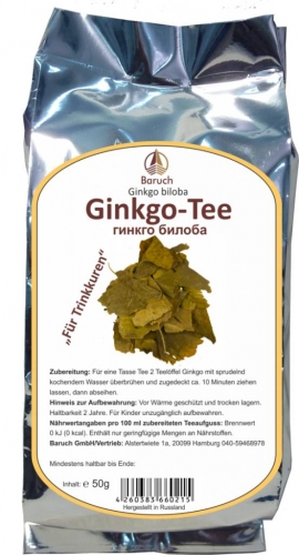 Ginkgo - (Ginkgo biloba) - 50g