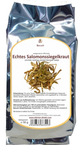 Salomonssiegelkraut - (Polygonatum officinalis) - 50g