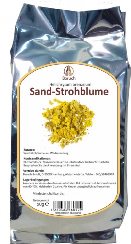 Sand-Strohblume - (Helichrysum arenarium) - 50g