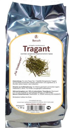 Tragant - (Astragalus membranaceus) - 30g