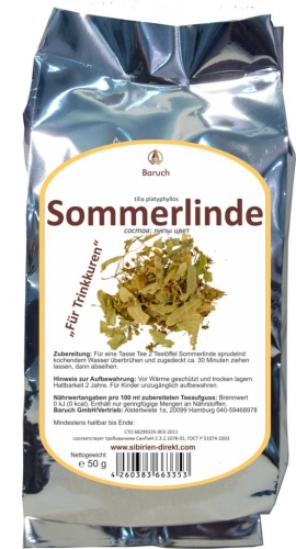 Sommerlinde - (Tilia platyphillos, Tilia cordata, Steinlinde) 50g